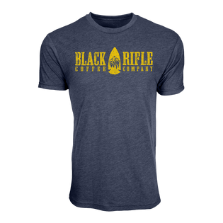 Military shirt for men - Black Rifle Coffee Company Arrowhead T-Shirt vintage navy