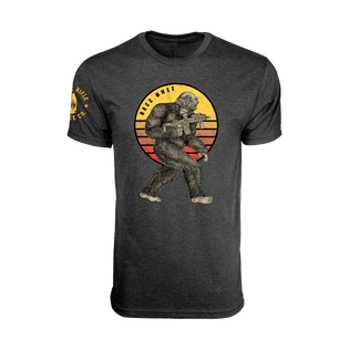 Military shirt for men - Black Rifle Coffee Company Tactisquatch Shirt vintage black