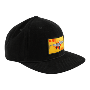 Military hats for men - Black Rifle Coffee Company Blaster Corduroy Hat, Black