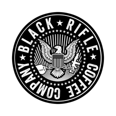 patriotic bumper sticker - Black Rifle Coffee Company COTUS Logo Sticker