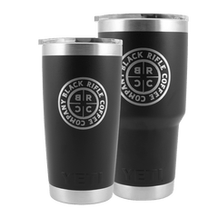 yeti coffee tumbler - Black Rifle Coffee Company YETI Reticle Badge Rambler Tumbler