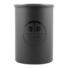 Reticle Coffee Canister - Matte Black front