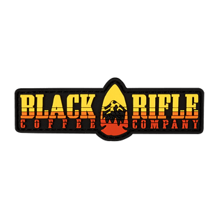 military patches - Black Rifle Coffee Company Arrowhead PVC Patch, Multicolor