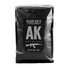5lb Coffee Bag Medium Roast Bulk Coffee - Black Rifle Coffee Company AK-47 Espresso Blend 