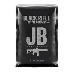 5lb Coffee Bag Medium Roast Bulk Coffee - Black Rifle Coffee Company Just Black