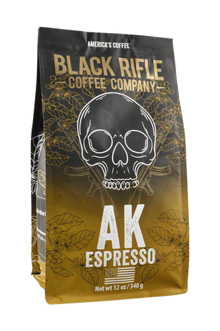 Medium roast coffee - Black Rifle Coffee Company ak47 espresso