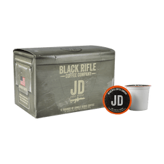 Medium roast coffee pods - Black Rifle Coffee Company decaf single serve coffee cups