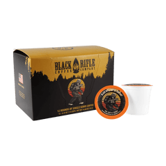 Dark roast coffee pods - Black Rifle Coffee Company Tactisquatch single serve coffee cups