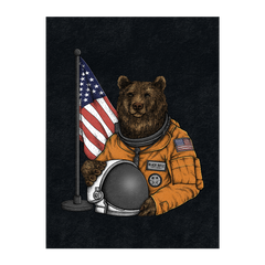 Space Bear Blanket